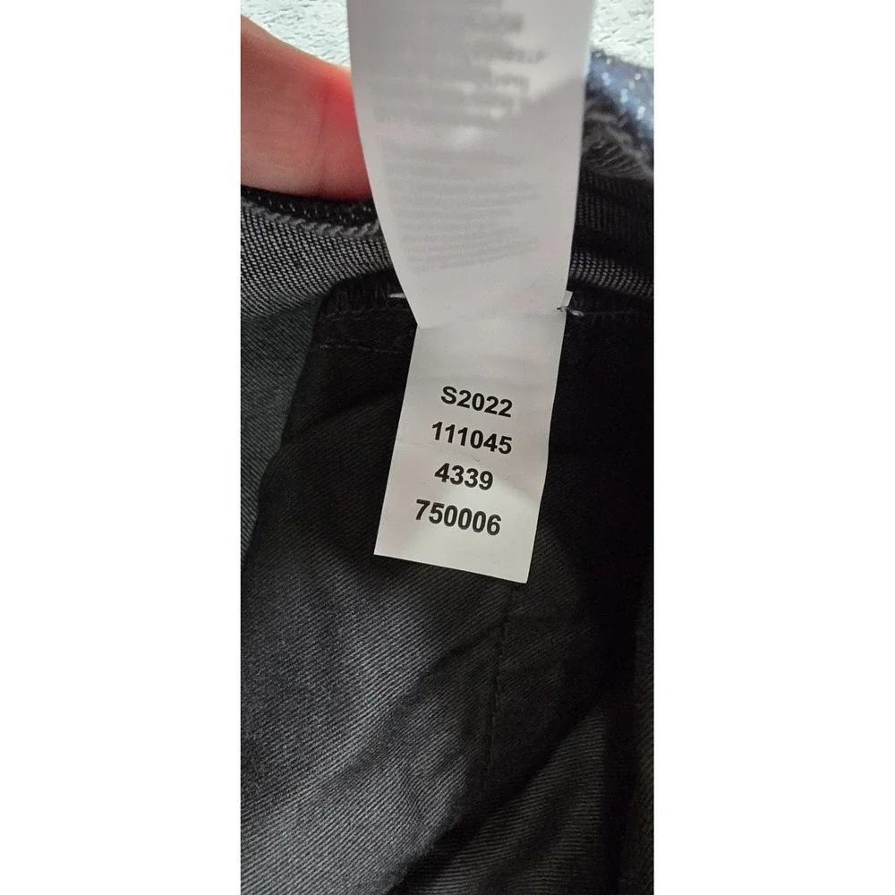 Black Diamond Equipment Mission Wool Denim Pants Mens 30x30 (30x29) Black Blue
